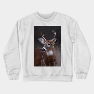 Deer boy - White-tailed Deer Crewneck Sweatshirt